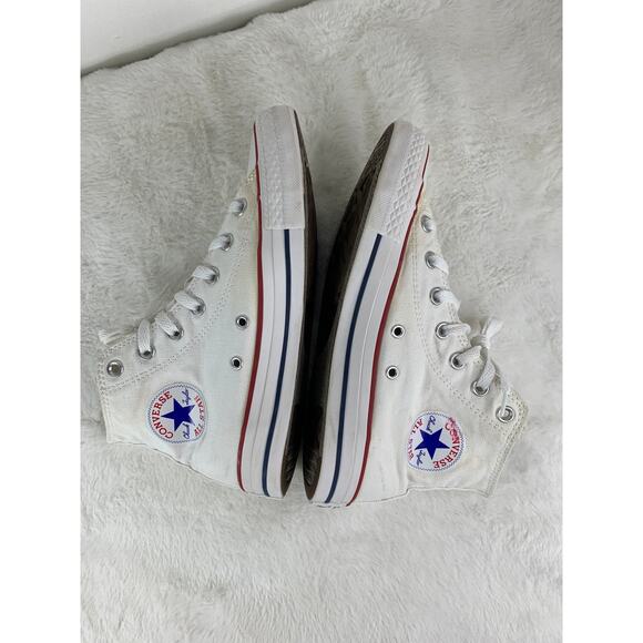 Converse CT All Star Hi Sneakers M7650 White Women’s Size 8 - Picture 4 of 8